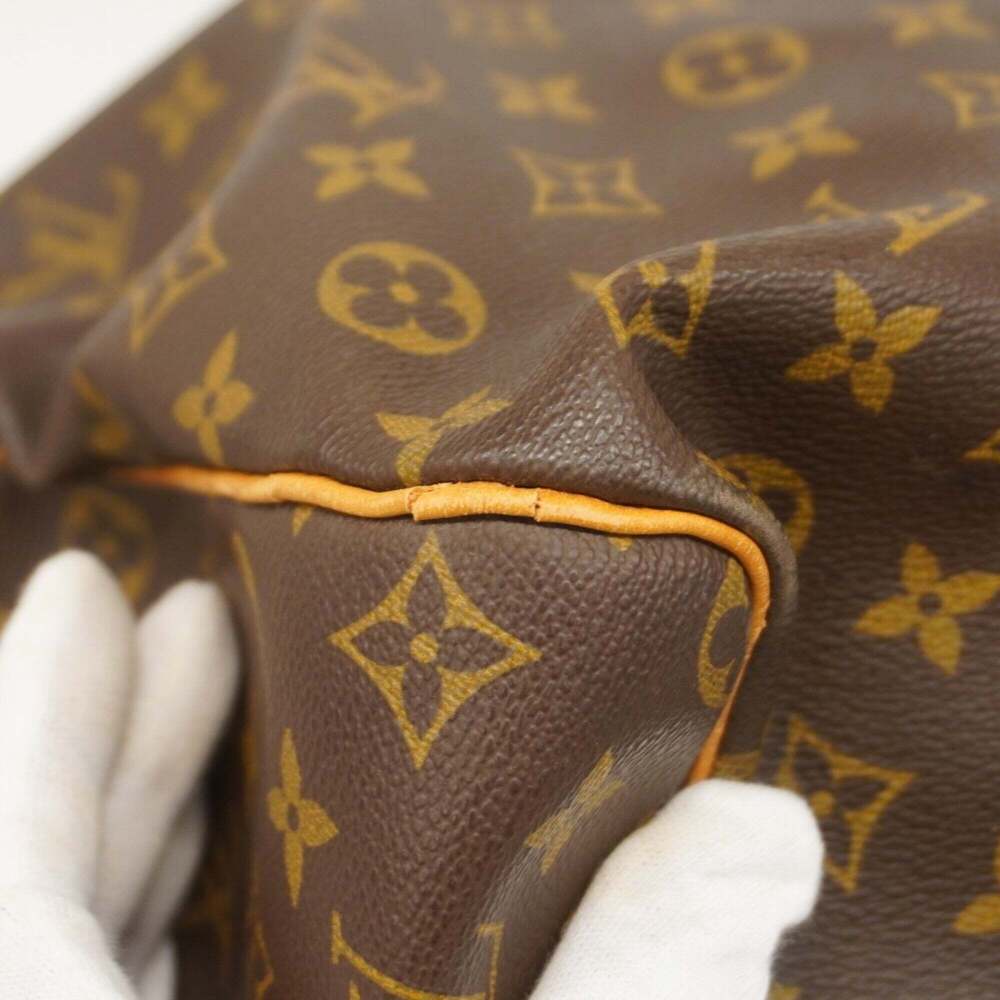 LOUIS VUITTON Brown Monogram Boston Bag - Picture 6 of 14